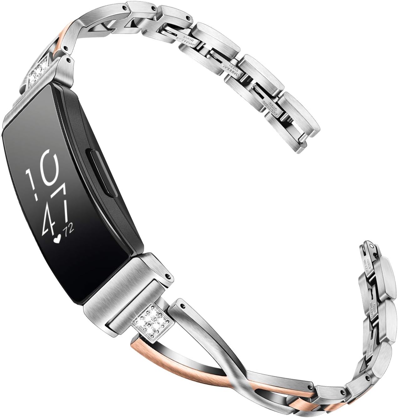 TRUMiRR Women Band for Inspire 2 / Inspire HR / Inspire, Stainless