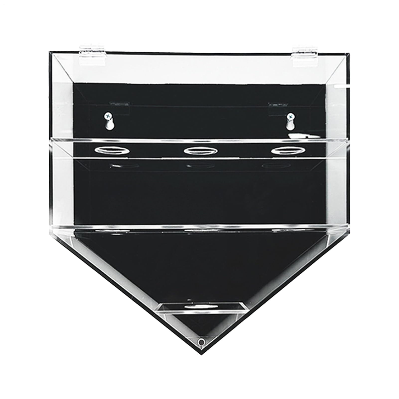 Support mural acrylique pour balle de tennis avec 7 emplacements de rangement