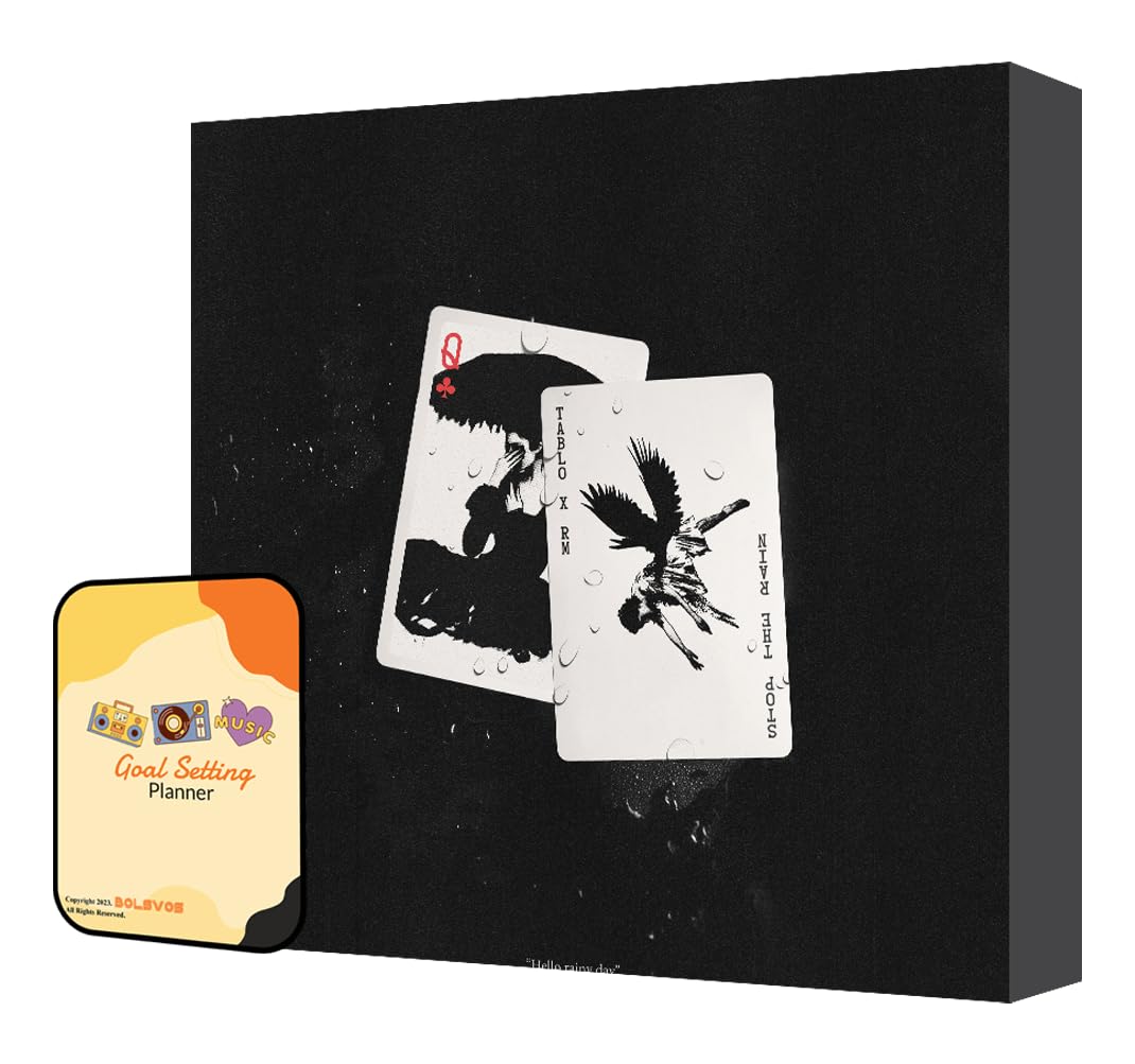 Bolsvos Normal Ver. Tablo X Rm Album - Stop The Rain +Pre Order Benefits+Bolsvos Exclusive K-Pop Giveaways Package