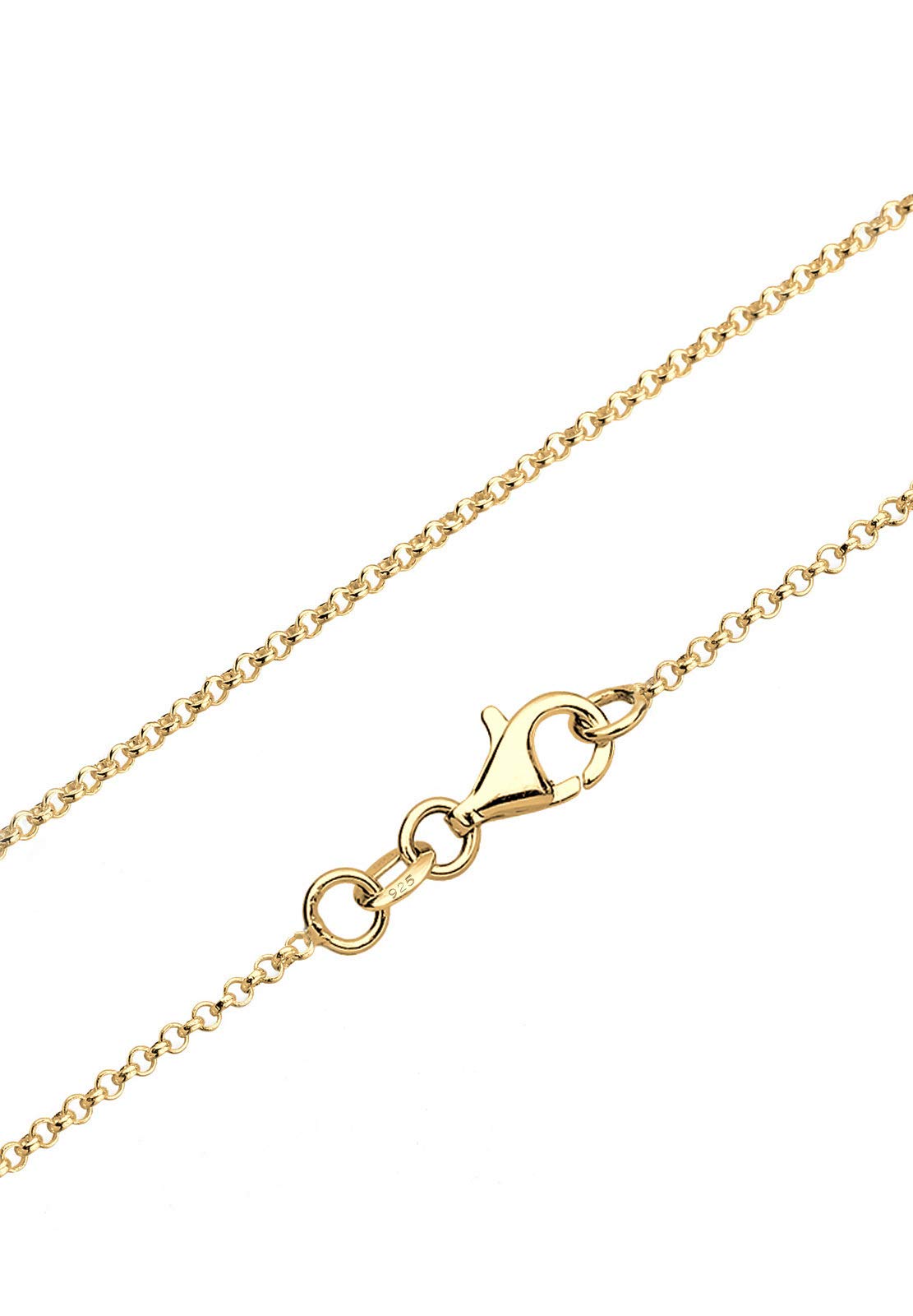 Elli Halskette Damen Buchstabe A Initialen Trend Minimal in 925 Sterling Silber