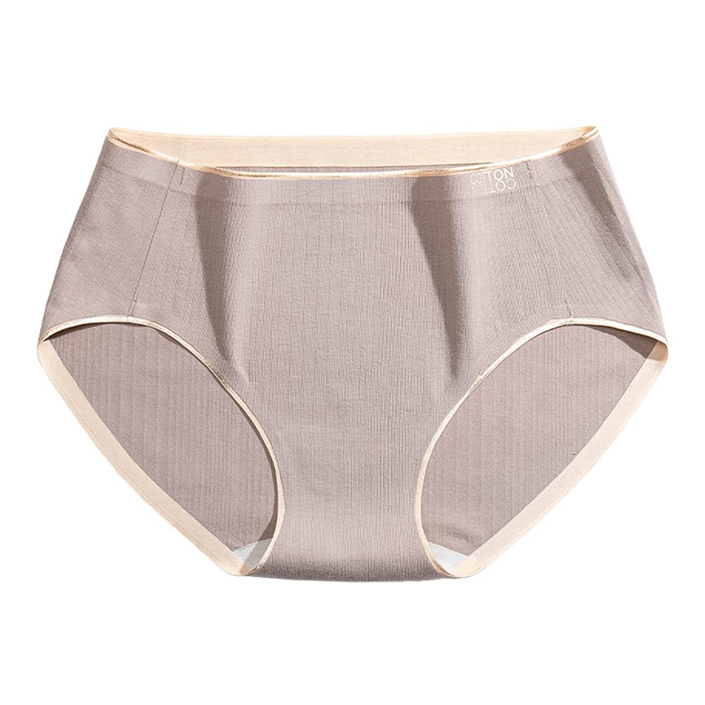 Seamless Underwear for Women Stretch Cotton Knickers Full Briefs Breathable Panties No-Show Hipster