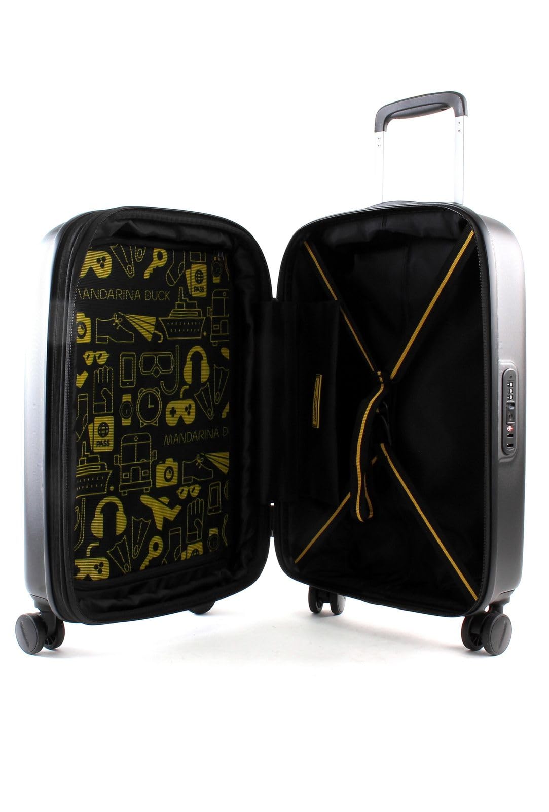 Mandarina Duck Logoduck + P10szv, Maleta, 35x55x23/26(LxHxW)