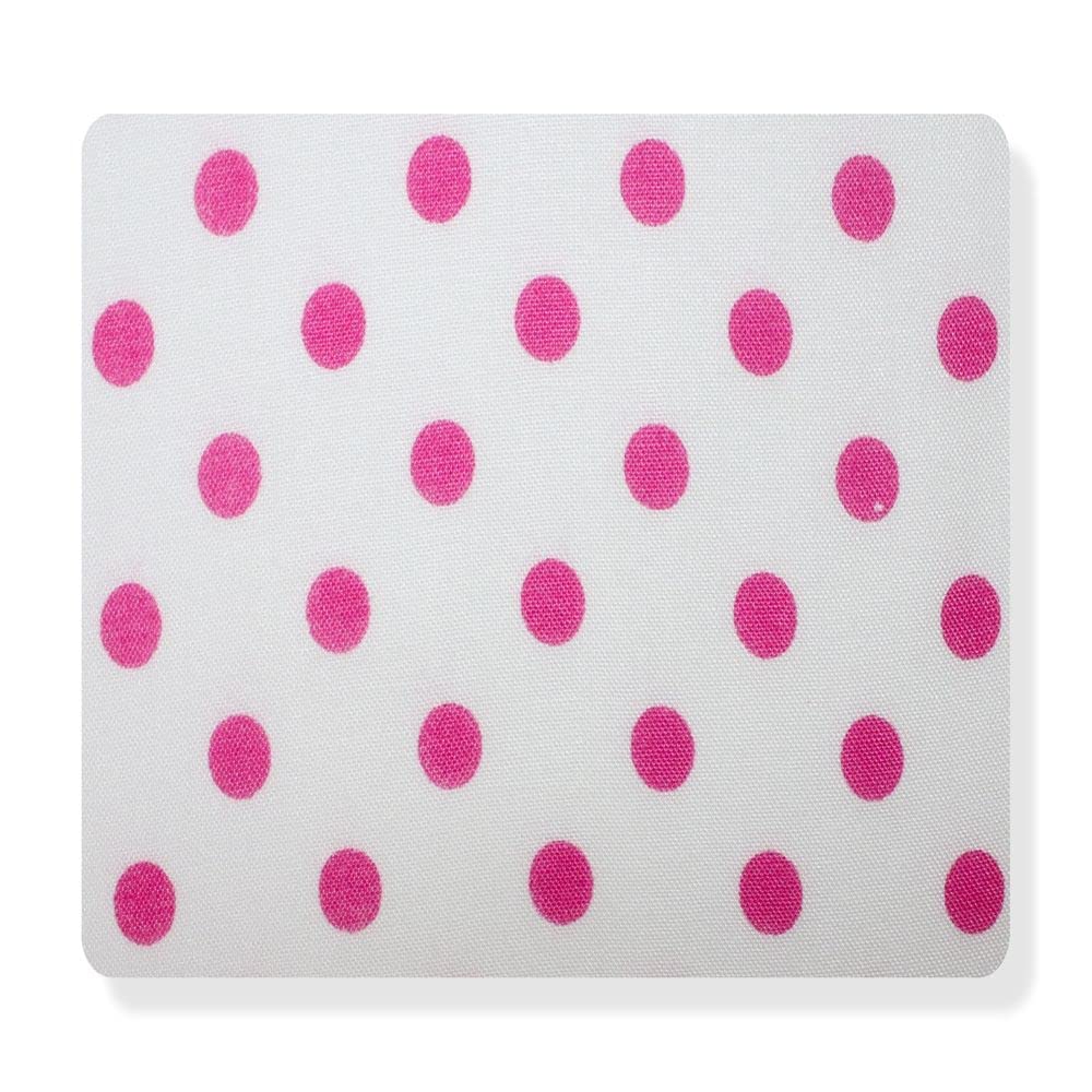 Polka Dosts Design on Pure Viscose Rayon Fabric For Women-image-4
