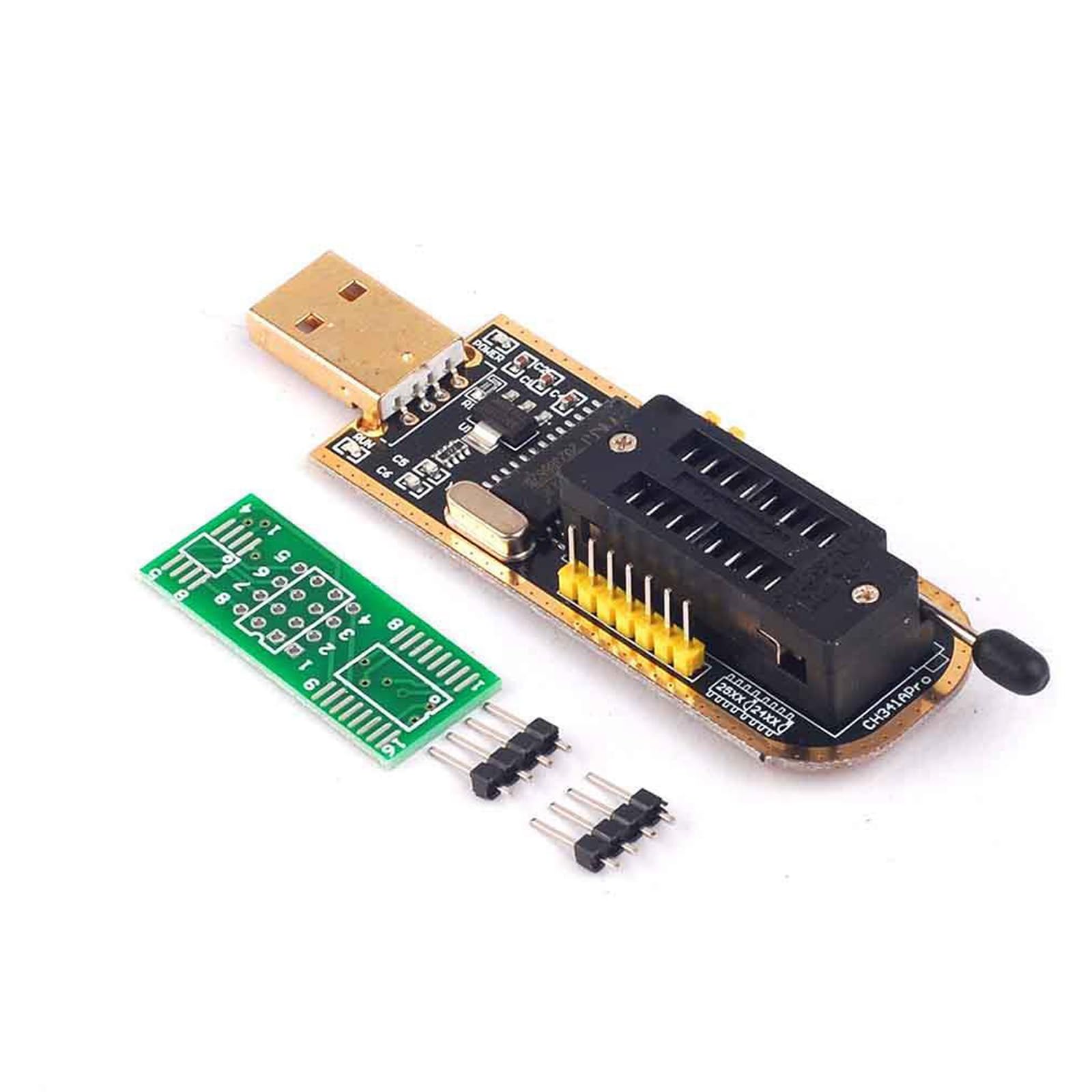 Programmer Device Featuring Parallel and Serials Interfaces Option Voltages 3.3V 5V Including Onboard Indicators USB to Parallel Advanced USB Programmer Electronic