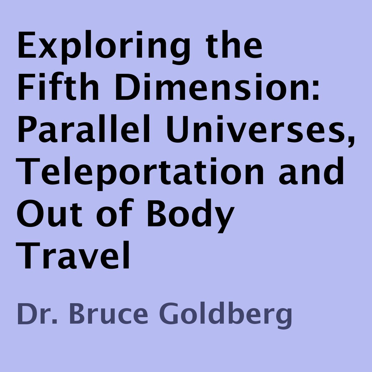 Exploring the Fifth Dimension