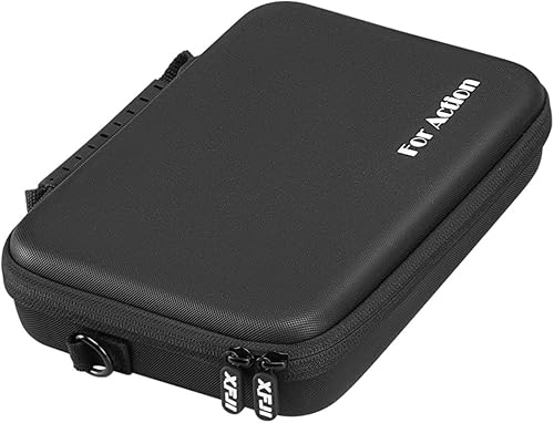 Funda portátil impermeable cargador batería base selfie stick almacenamiento bolso para DJI Osmo acción 5 PRO 4 3 accesorios de cámara