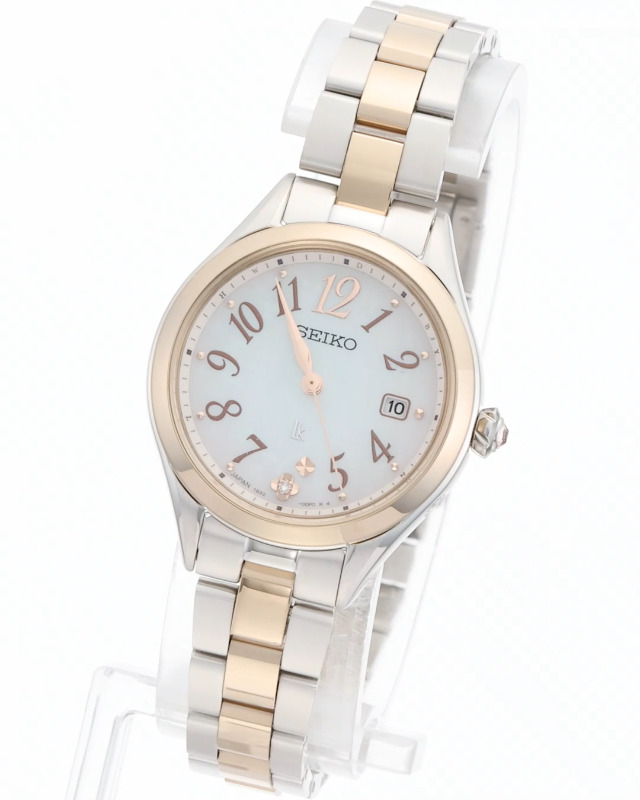 Amazon.co.jp: [セイコーウオッチ]LUKIA(ルキア) チタンソーラー電波