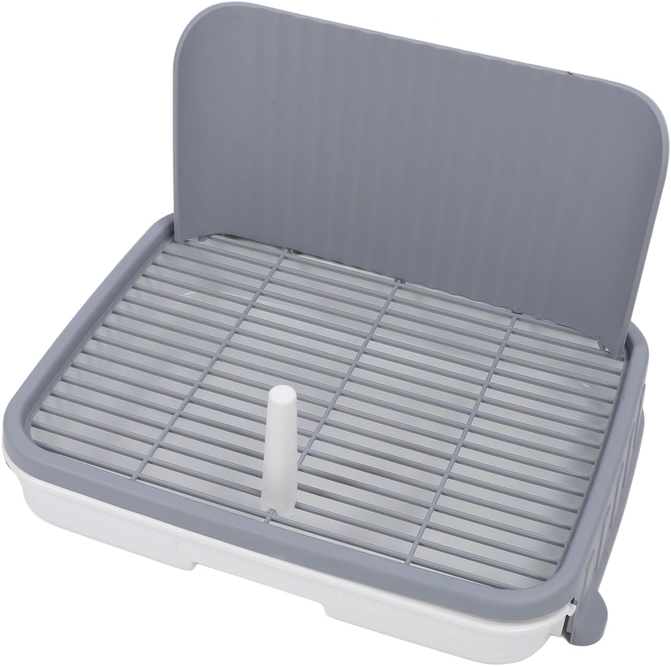 Dog Training Toilet Easy Cleanup Removable Stable Structure Dog Potty Tray for Medium Large Dogs Indoor Outdoor Use Durable PP Material