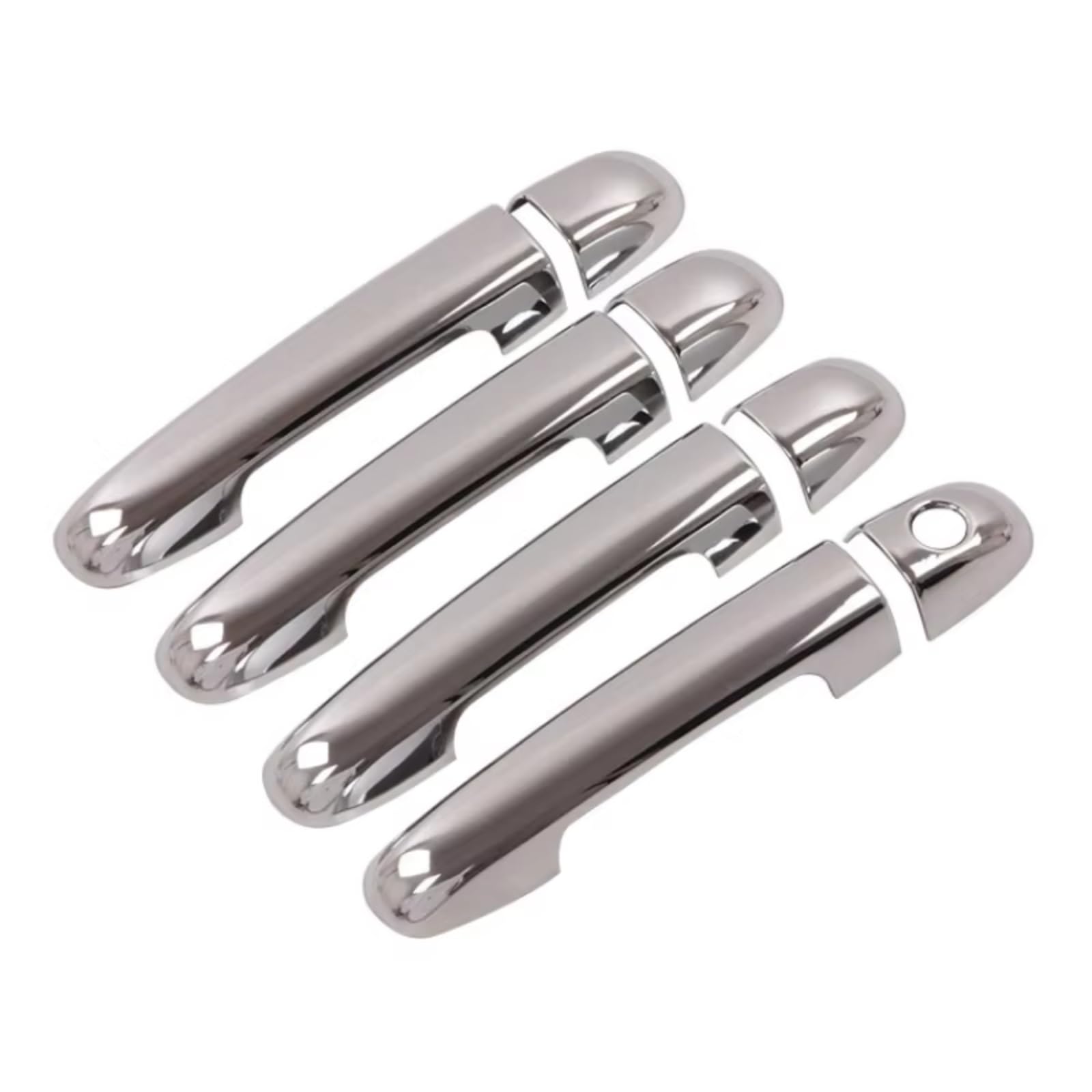 JJRFVBGT Door Handle Trim Compatible with Hyundai Fd Cw for I30 Touring 2007 2008 2009 2010 2011 ABS Chrome Side Car Exterior Door Handle Cover