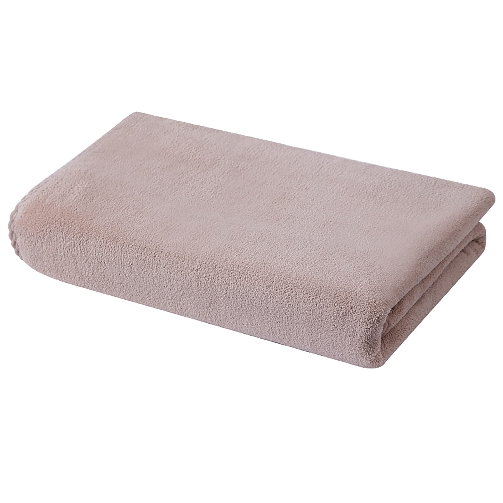 Serviette de douche en lin marron : la solution anti-odeur au séchage rapide