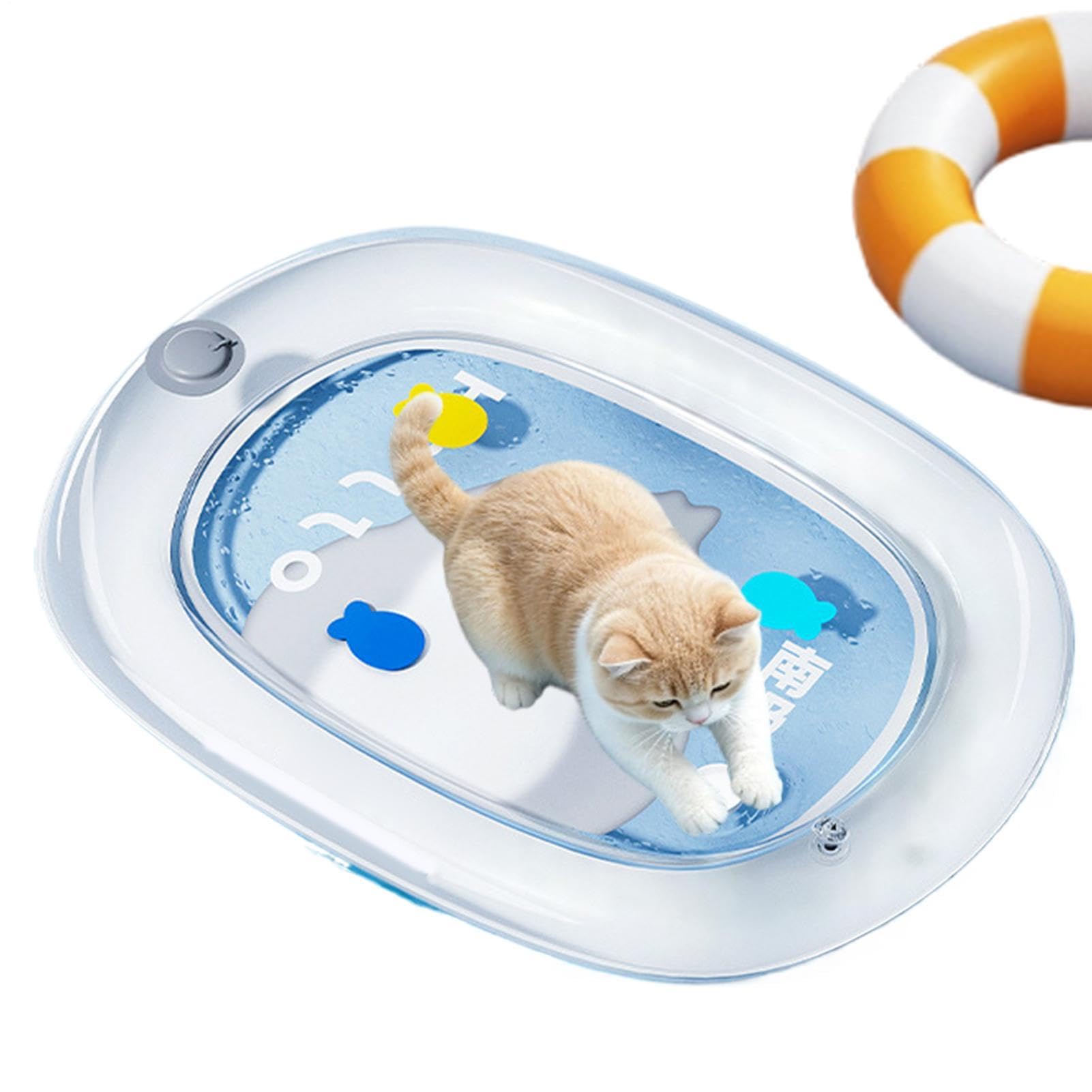 Erconsso Dog Water Bed Inflatable Waterproof Thickened Funny