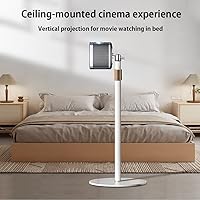 Vista 7 de Pico - Soporte para proyector con base de metal estable, extensión flexible y ajuste de ángulo, gestión de cables, interfaz de 1/4 de pulgada, ideal