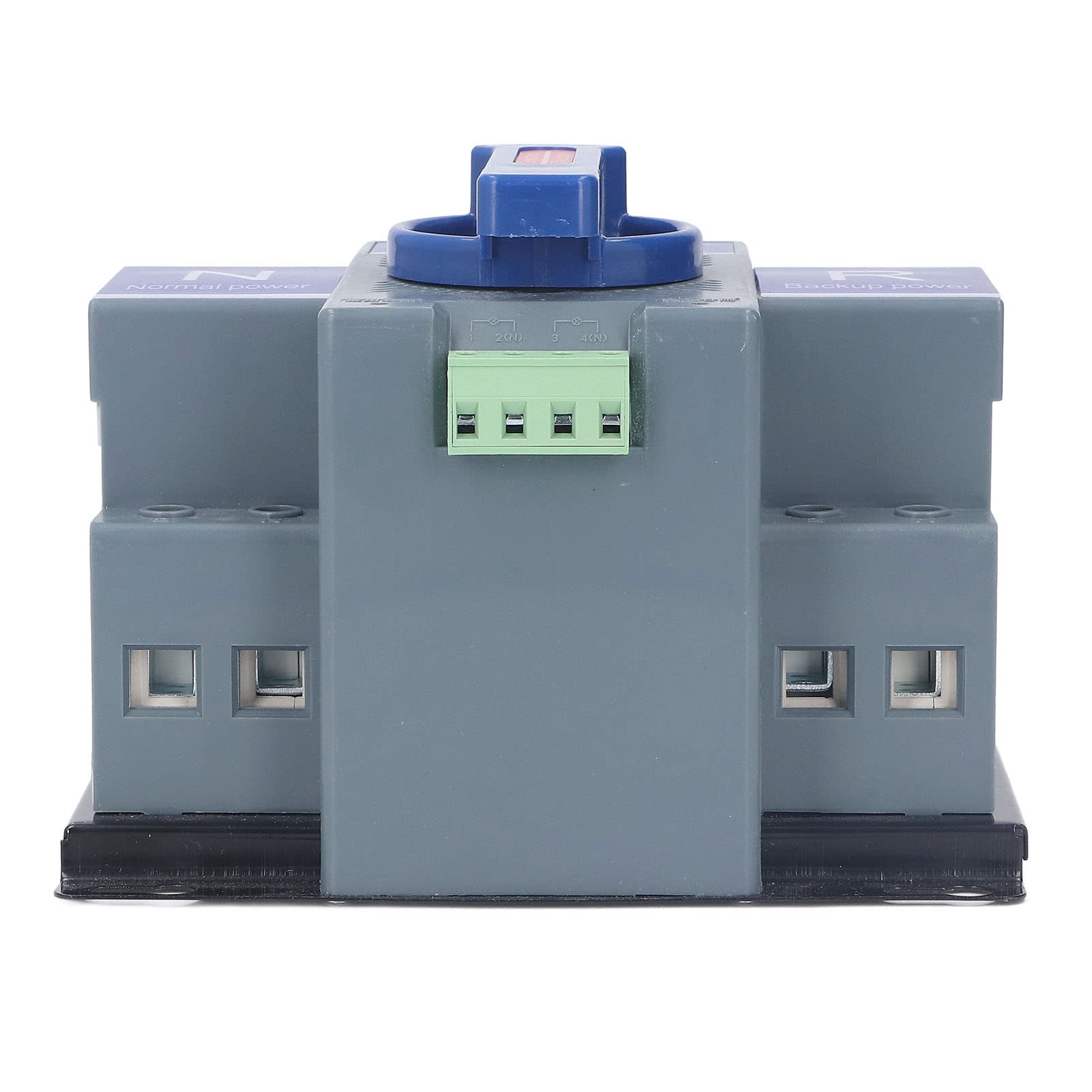 KIMISS Transferencia Automática de Doble Potencia 230V - 2p Mini para Uso Doméstico y Comercial, ATS Confiable con Protección de Cortocircuito (32A)