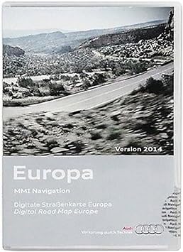 بطاقة ذاكرة Audi 8 V0051884 لنظام الملاحة MMI Europe 2013/2014 Plus SD