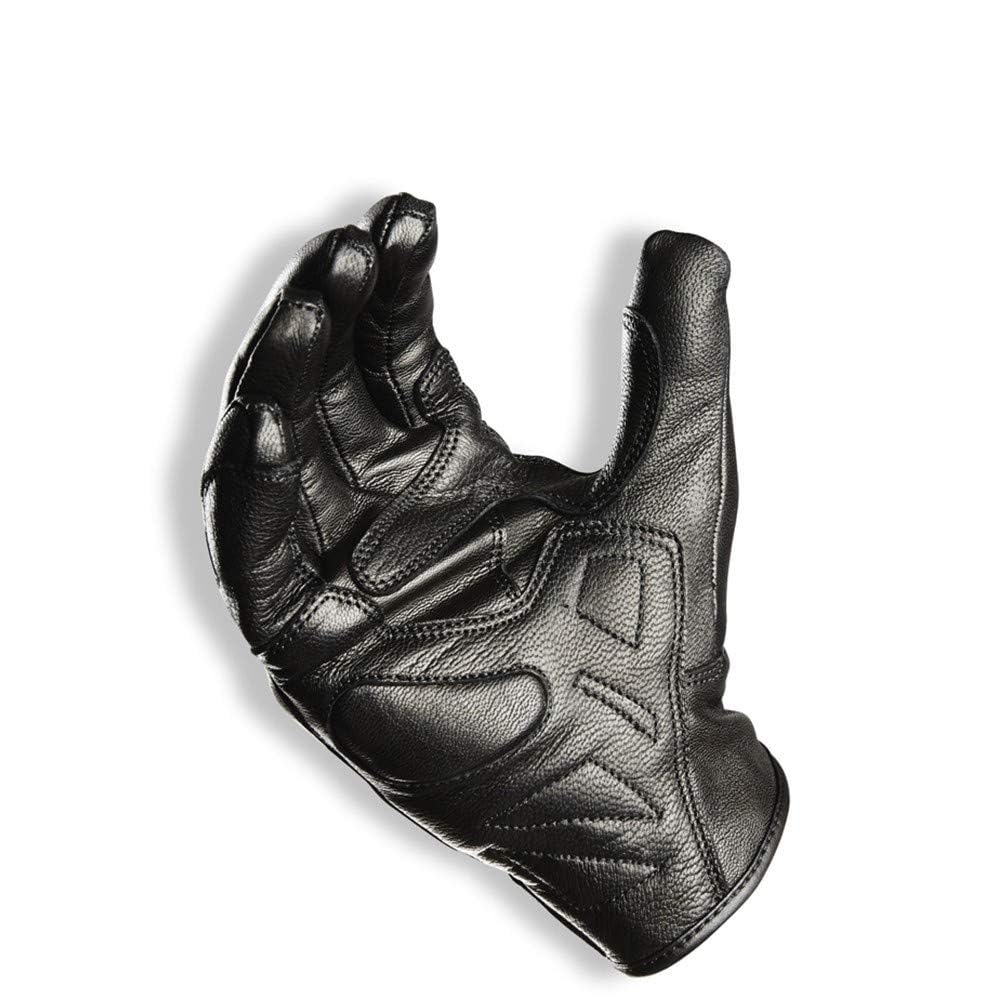 KSK Gants Smart - Été Gants Moto, Scooter Noir - Protection Optimale pour Trajets Urbains et Route
