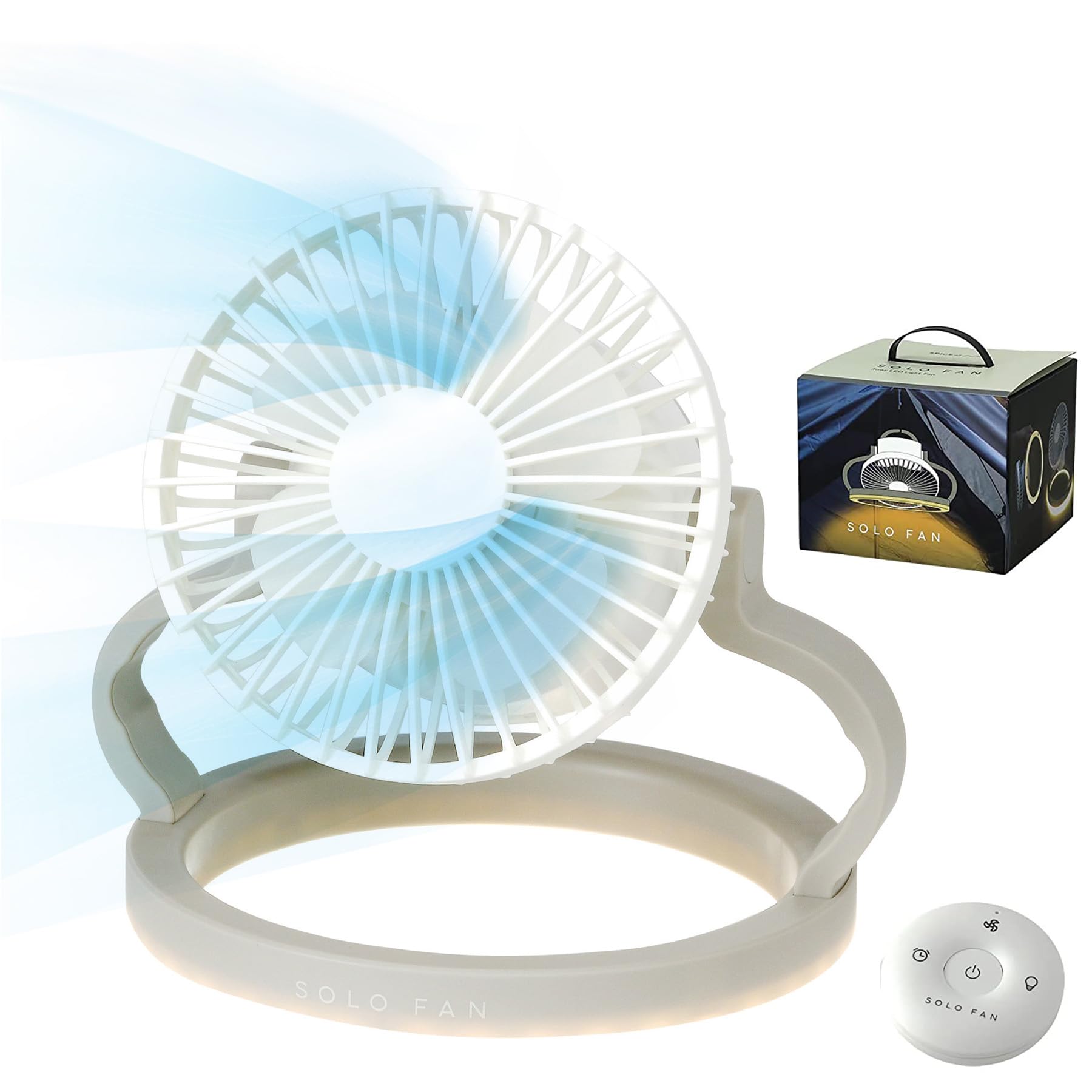 Amazon | SPICE OF LIFE(スパイス) SOLO FAN 3way LEDライト付き扇風機