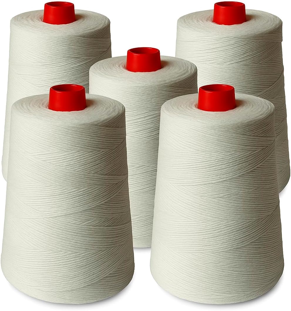 Pack 5 Bobine Filo Poliestere per Cucitrici - 930m