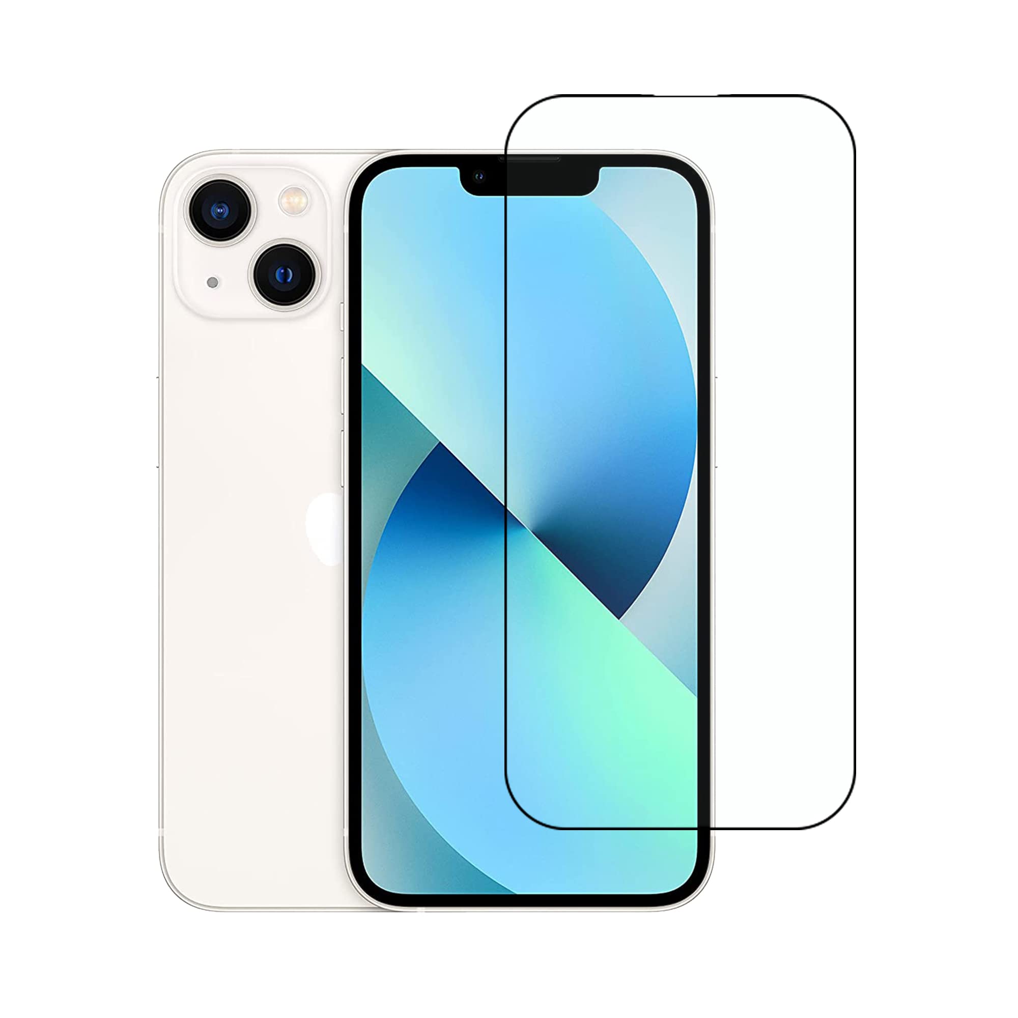 CEDO Tempered Glass for iPhone 13/13 Pro | Screen Protector Full HD Quality Tempered Glass Anti-Scratch Edge to Edge Coverage with Easy Installation Kit (Black) (B09JPBVXKW) Amazon Price History, Amazon Price Tracker