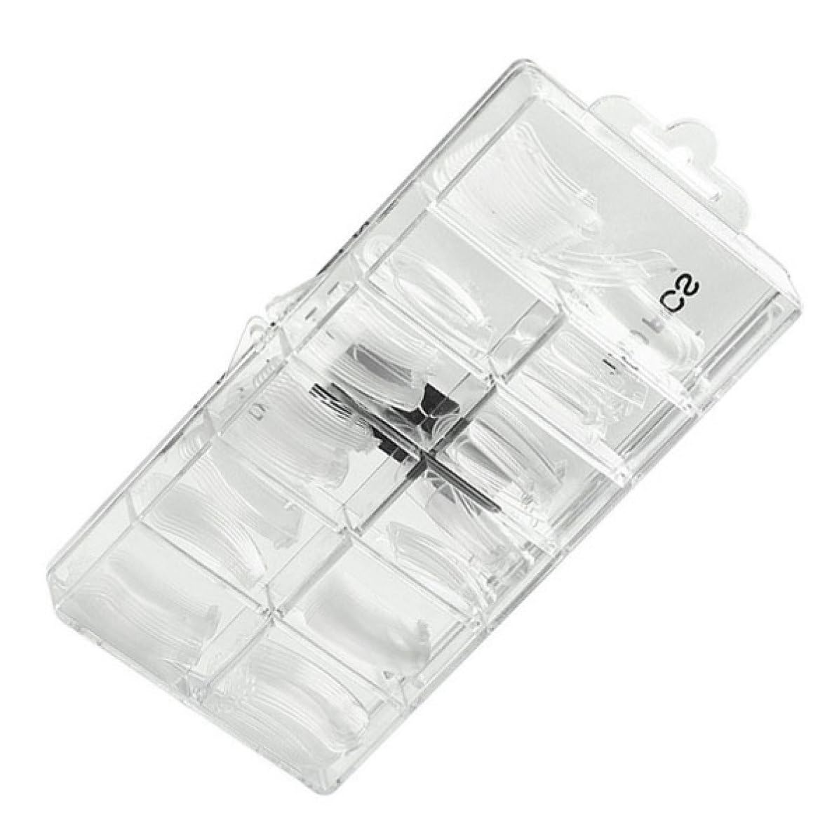 100pcs Nail Art Forms for UV Gel Acrylic False Nail Tips
