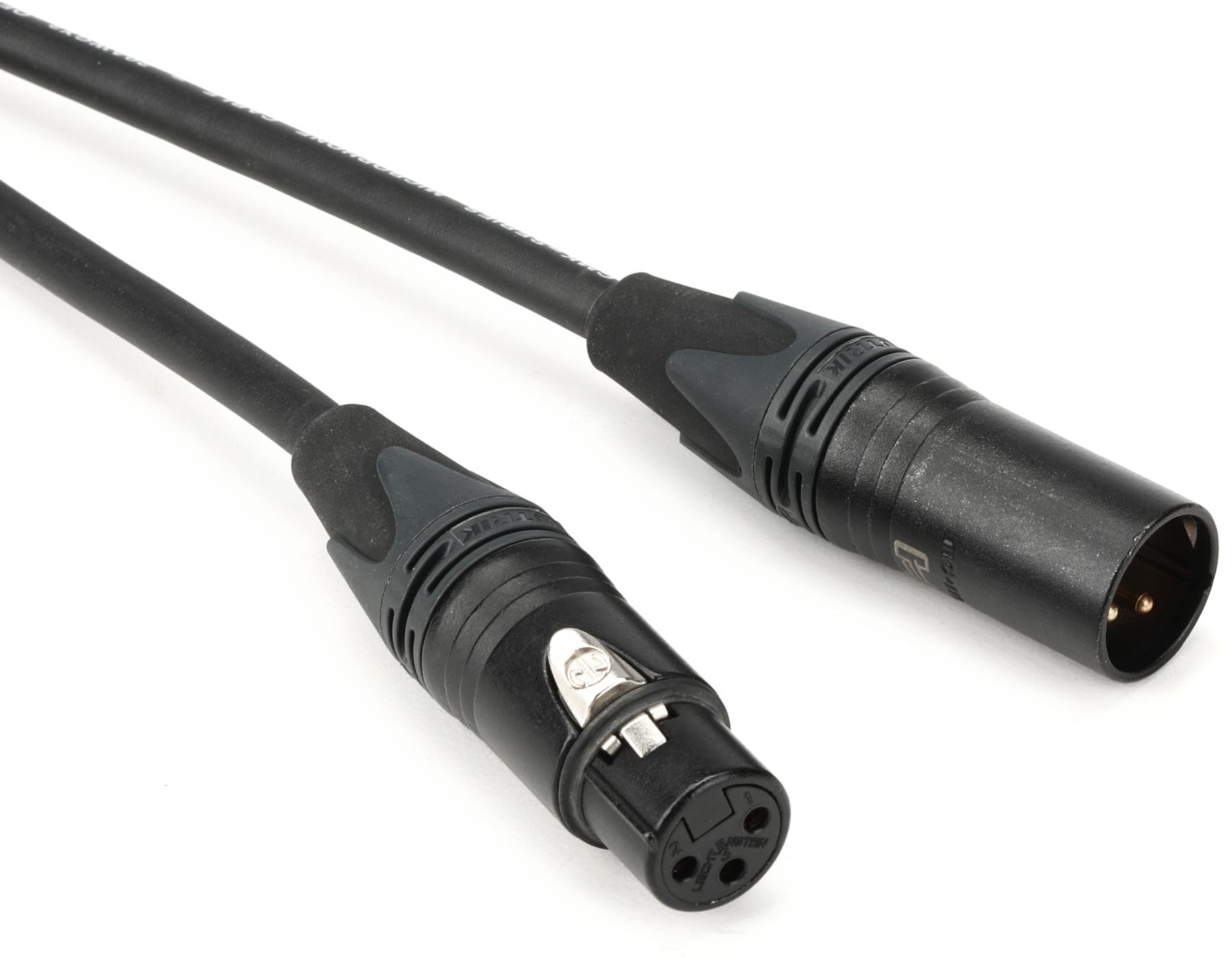 Hosa CMK-100AU Neutrik XLR3F a XLR3M Edge Cable de micrófono, 100 pies