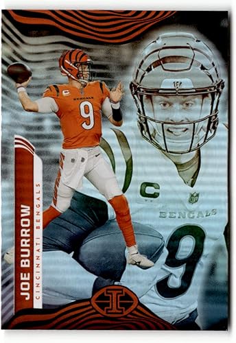 Miniatura 1 de 2022 Panini Illusions #17 Joe Burrow Cincinnati Bengals NFL Football Trading Card