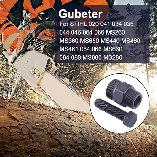 Gubeter Two-In-One-Schwungrad-Abzieher für STIHL 020 041 034 036 MS360 044 MS440 046 MS460 MS461 064 066 MS260 MS360 MS650 MS440 MS460 064 066 MS660 TS510 Ts510 Ts760