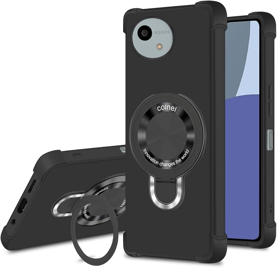 Amazon.co.jp: Aquos Wish 4 ケース tpu MagSafe対応 リング付き SH