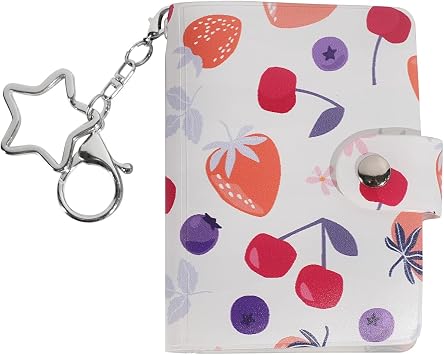 Mini Polaroid Instax Photo Album Book Holds 32 Photos for 2x3 Fujifilm Instax Mini 12 11 9 40 99 90 8 7 Evo LiPlay Instant Camera, Polaroid Snap PIC-300 Z2300 Instant Camera. Fruits Dance, 1 Pack