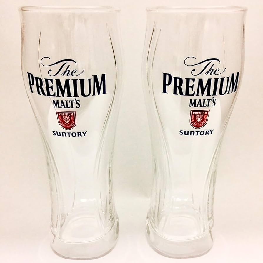 PREMIUM MOLTS ビールサーバー 青色 ペアグラス2本セット 送料込