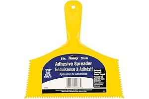 Homax 83 Outdoor Carpet Adhesive Spreader Notch for Even Application