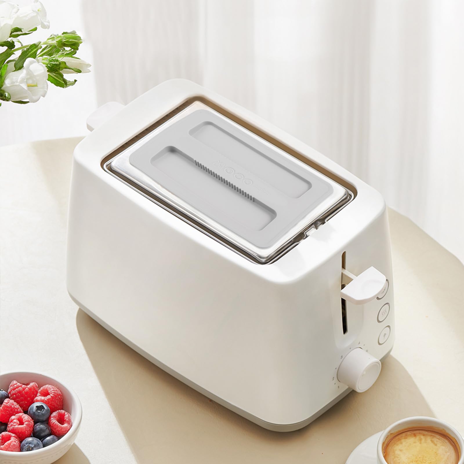 Coperchio in Silicone Per Macchina Per Colazione Tostapane Elettrico Copertura Protettiva Per Utensili Da Cucina Materiale Durevole Design Elegante