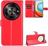 ZTE Nubia Focus 5G Case [Wallet] [Clip Function] [Card Slots] [Magnetic Flip Cover] Compatible with ZTE Nubia Focus 5G Smartphone (Red)