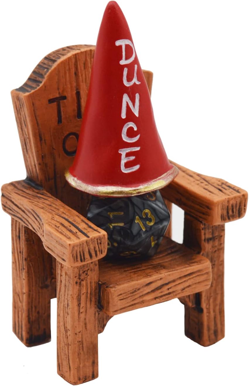 DND Pathfinder DND RPG MTG Pause Chair and Silly hat Game