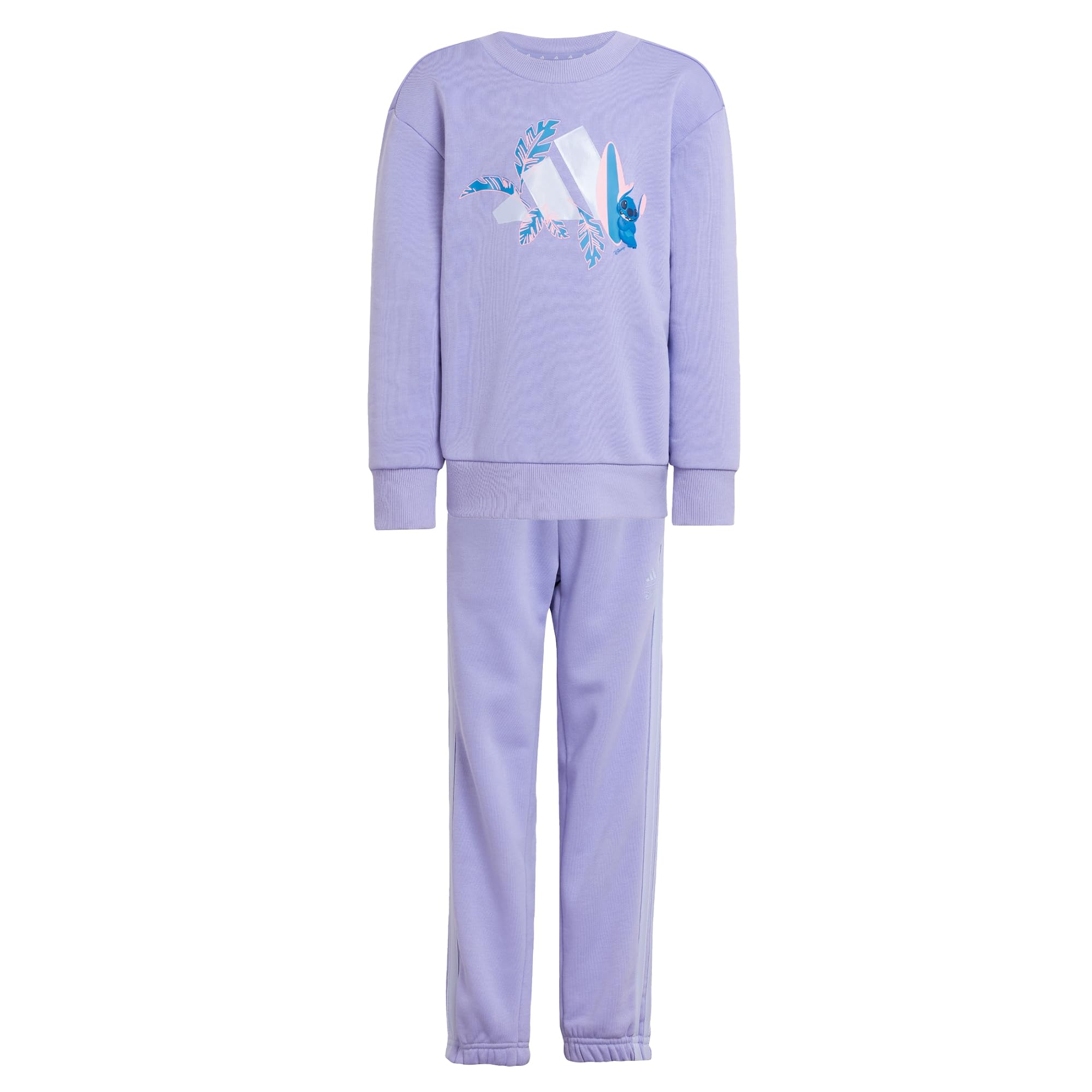 Unisex Çocuk LK DY LS JOG Eşofman Takımı LPURPL/VITOME 5-6A