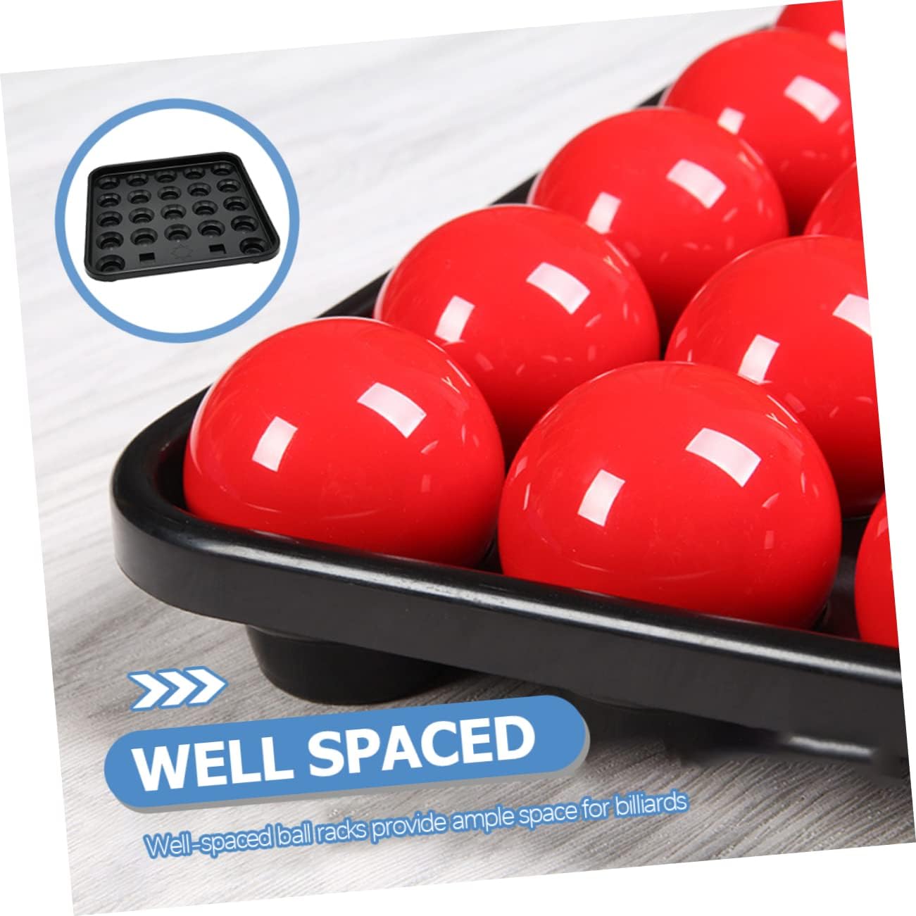 Easy to Use Billiard Pool Ball Tray Storage Rack Lightweight Snooker Accessory