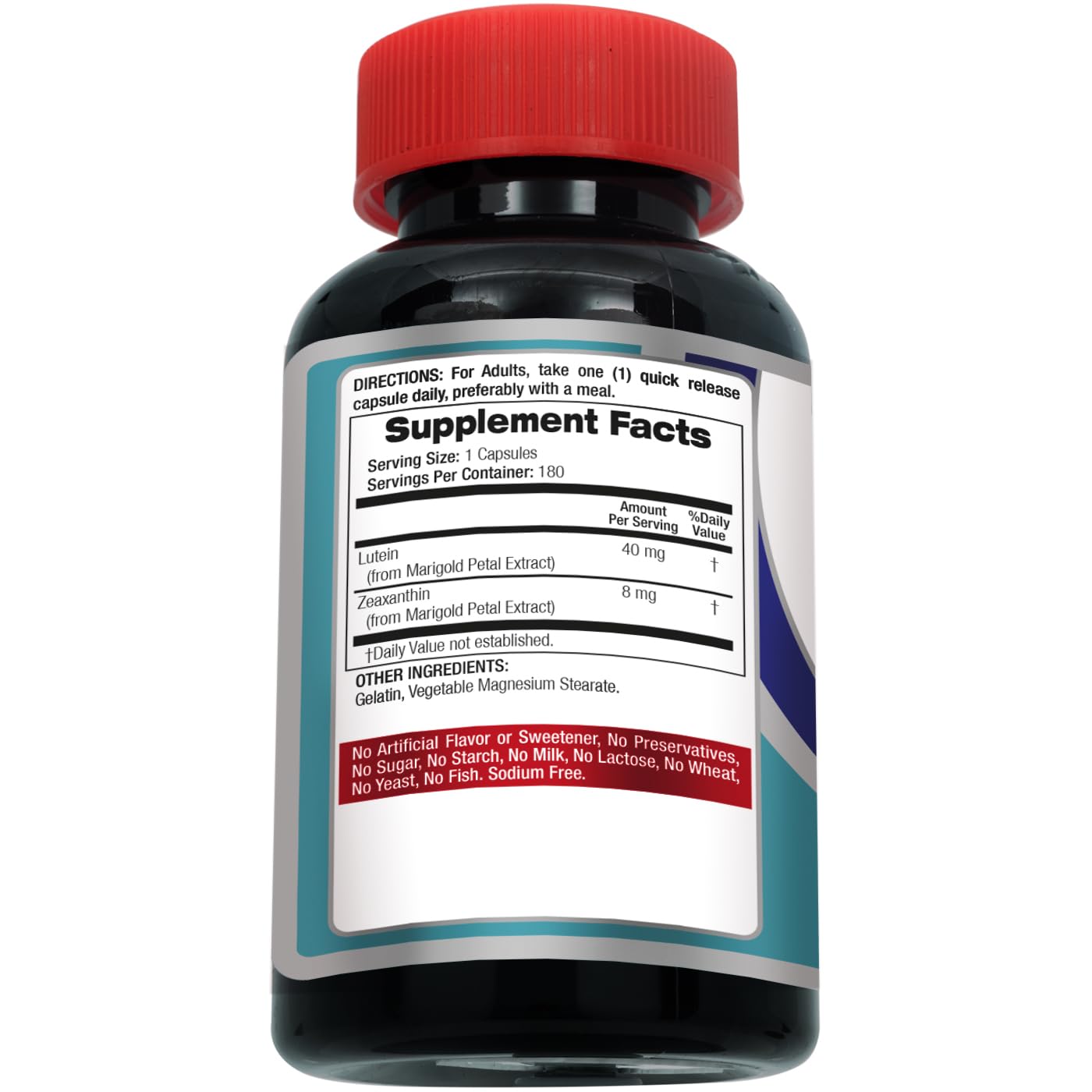 Lab | lutein and zeaxanthin supplements | lutein | 180 Capsules. — Amazon image 2