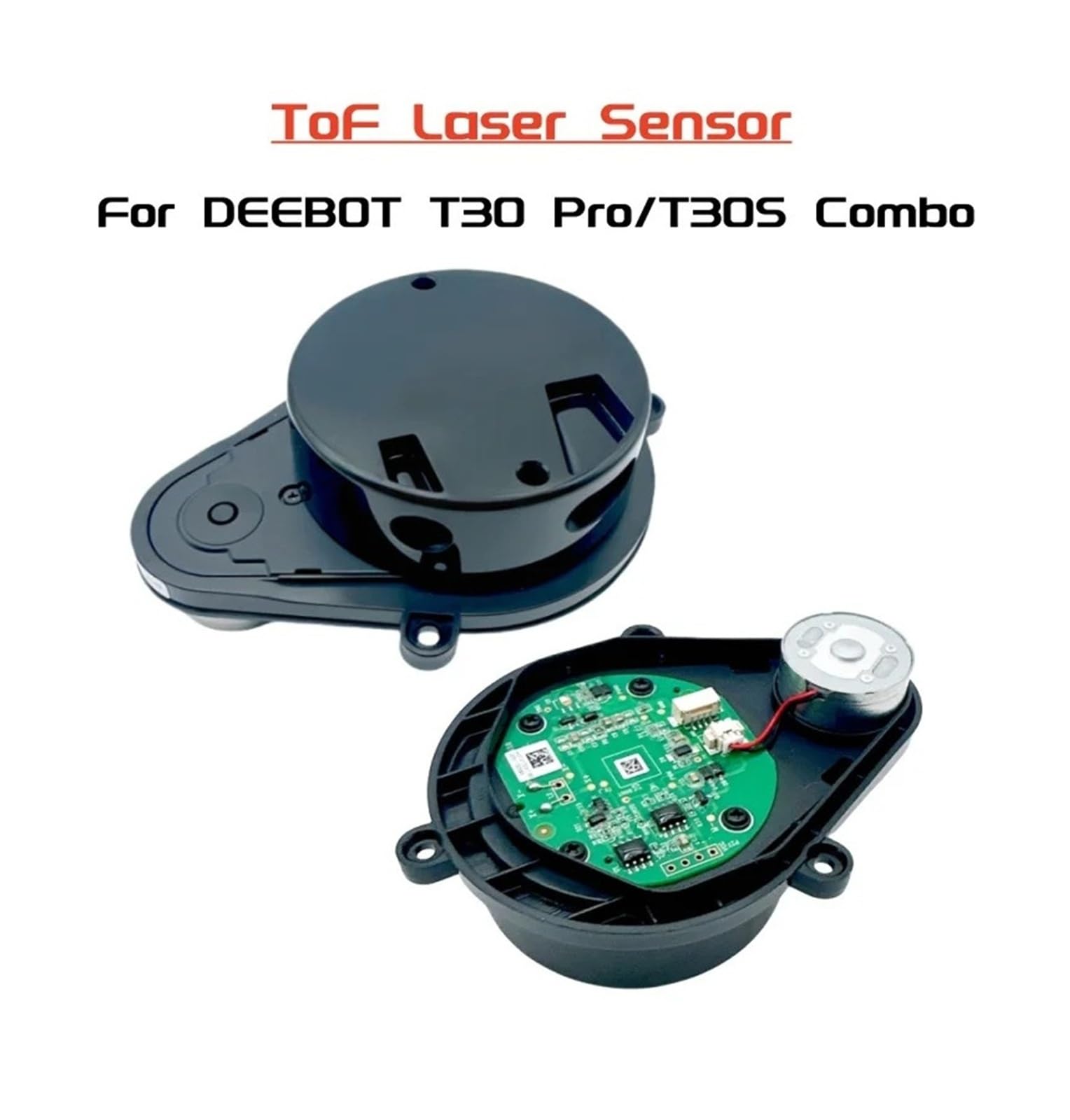 Ersatz-Original-ToF-Lasersensorbaugruppe, kompatibel mit ECOVACS DEEBOT T30 Pro Omni/T30S Combo/T30 Max/T30 Omni Staubsauger LDS-Ersatzteilen