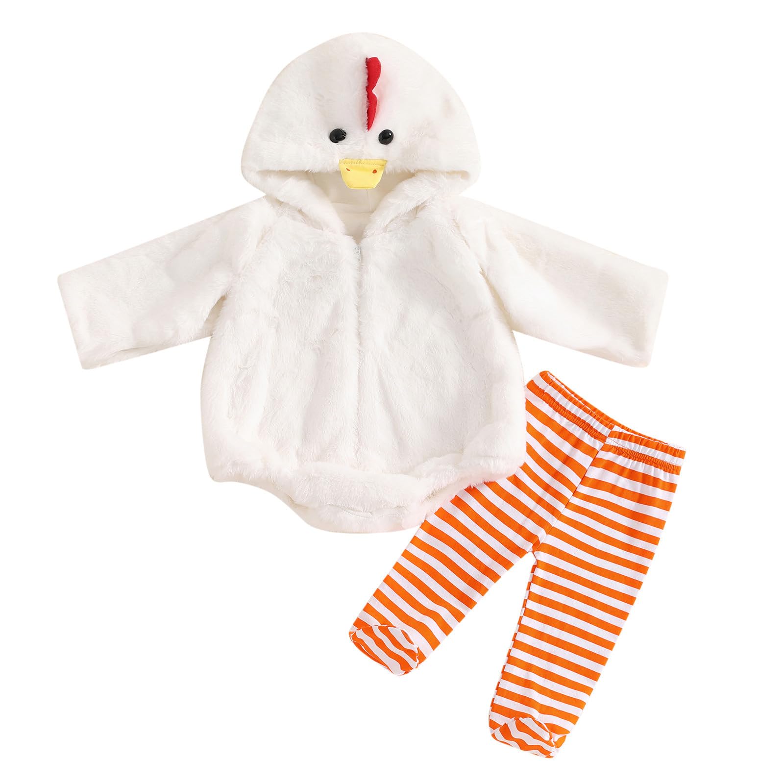 Barboteuse poussin de Pâques pour bébé combinaison douce - 6