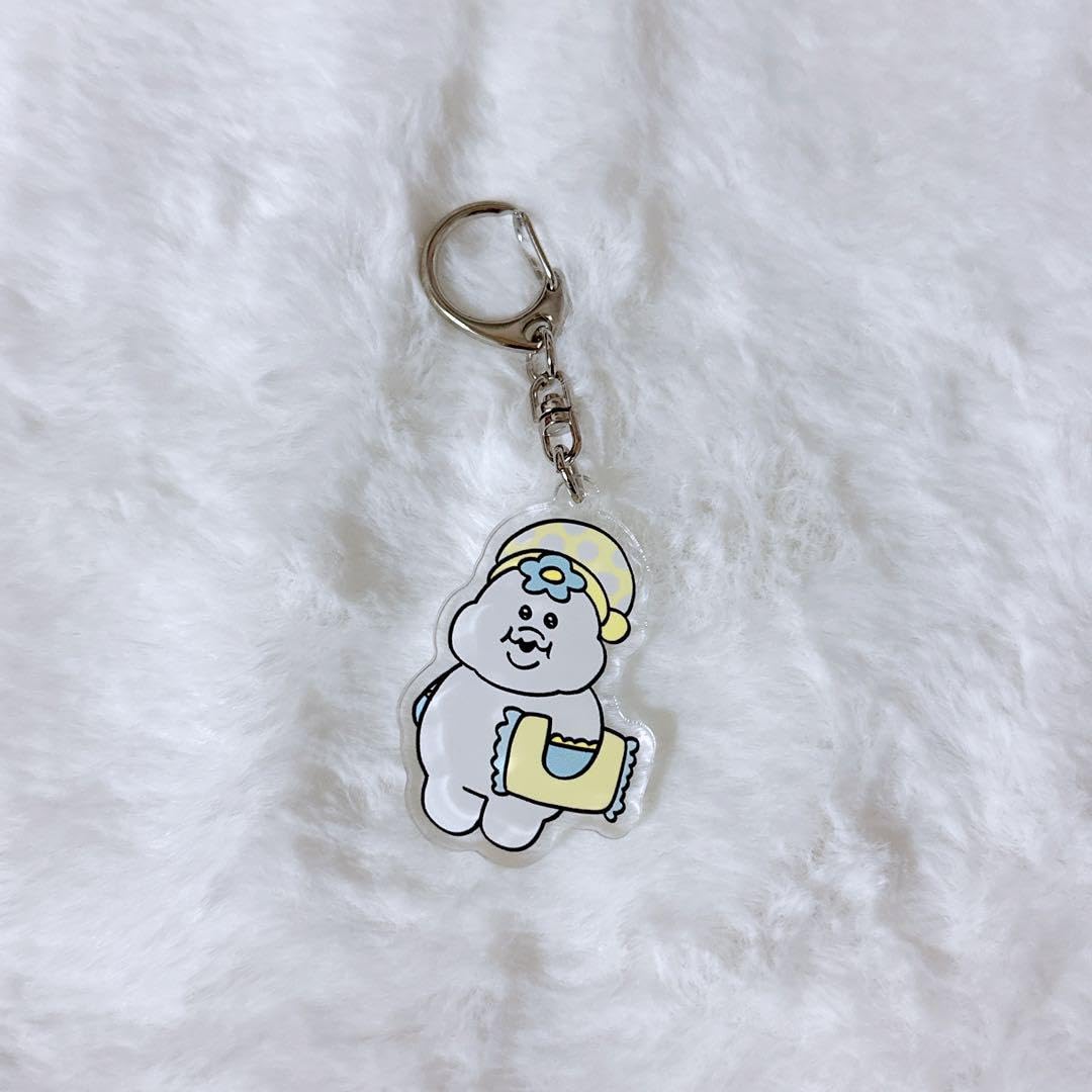 26312077 おんぶ んぽちゃむ アクリルキーホルダー ポップアップ ファッション チャーム バッグ ポーチ きみまろ 可哀想に MWT