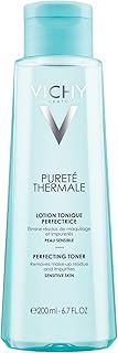 Vichy Pureté Thermale Perfecting Facial Toner, Alcohol Free Hydrating Toner for Face, with Glycerin, Gentle Skin Toner for...
