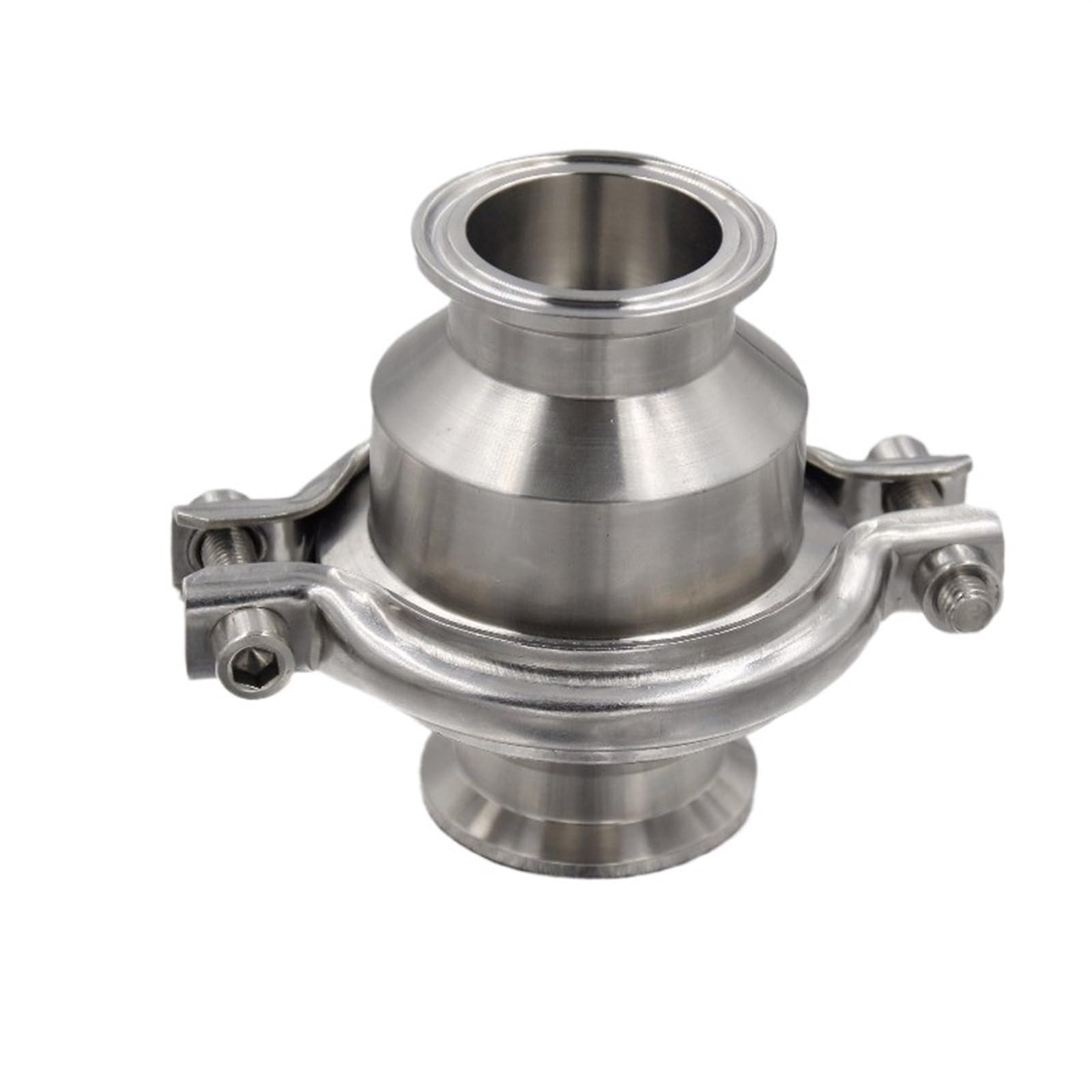 DLTBYWAQZ 1PCS Triclamp Sanitary Stainless Steel Check Valve Size: 2"/51mm SS304