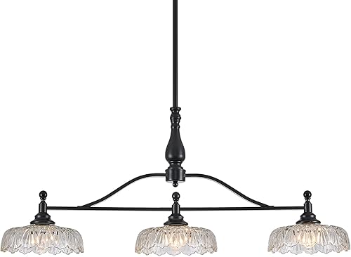 Miniatura 10 de HDDFL Candelabros Lámpara Colgante Accesorio de Luz Vintage Accesorios de Iluminación Colgante 3 Luces Candelabro Latón Mate Cocina Lámpara Colgante