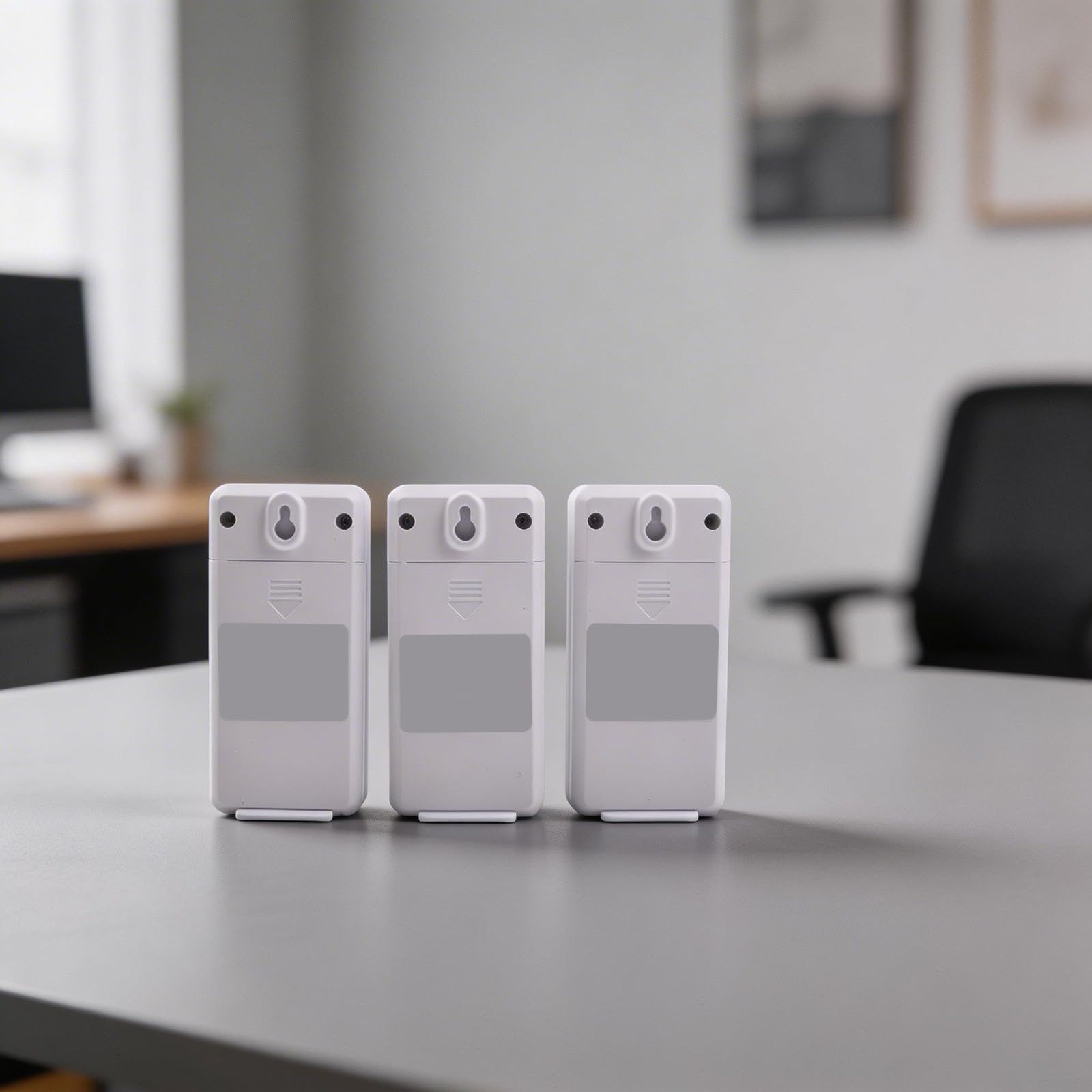 Termometro wireless per interni ed esterni, con 3 ingressi sensore, display a doppia unità, registrazione massima e minima e distanza di trasmissione di 500 metri