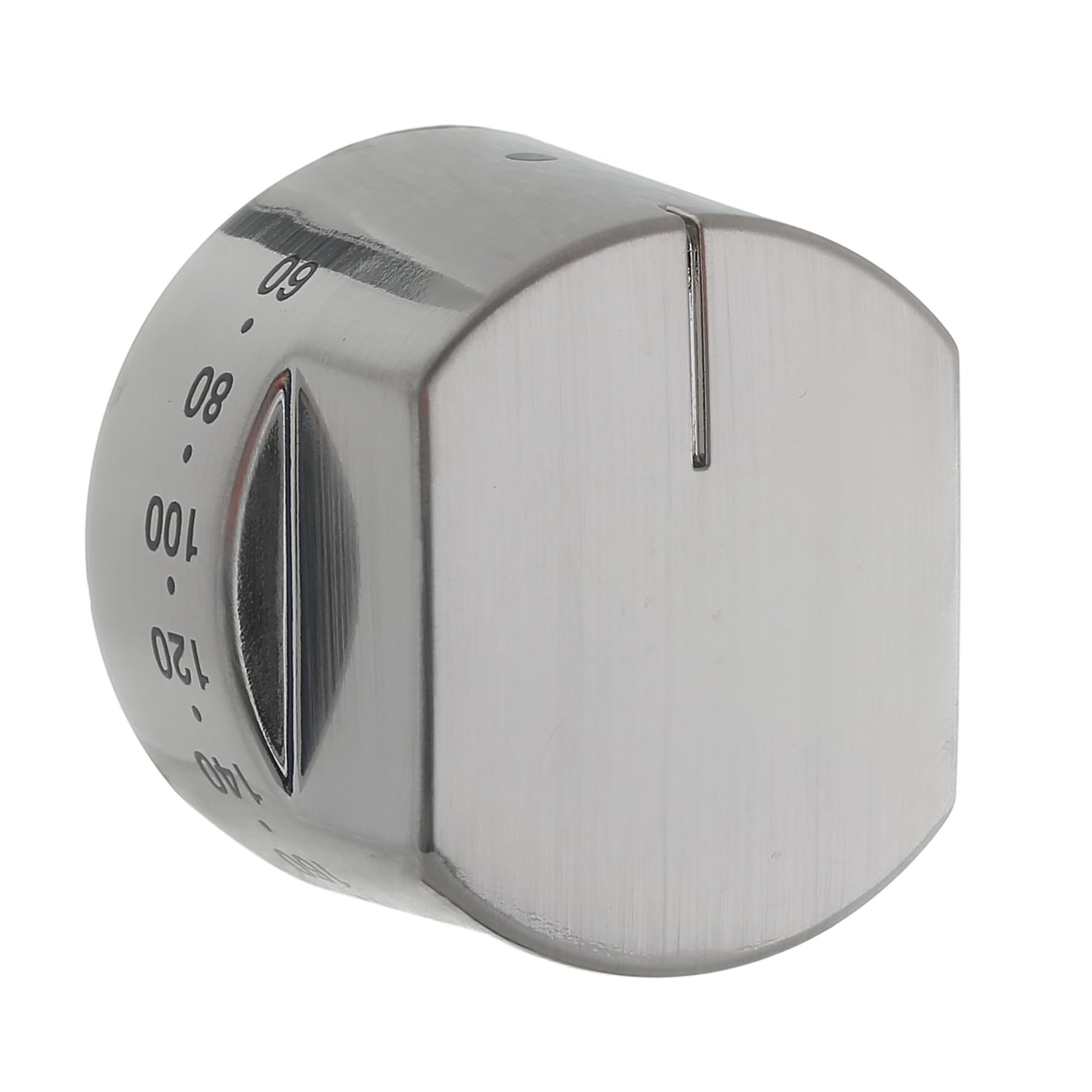 Masterpart Silver Cooker Oven Temperature Control Knob Rotary Switch Dial To Fit Stoves, Sterling Cookers & Ovens