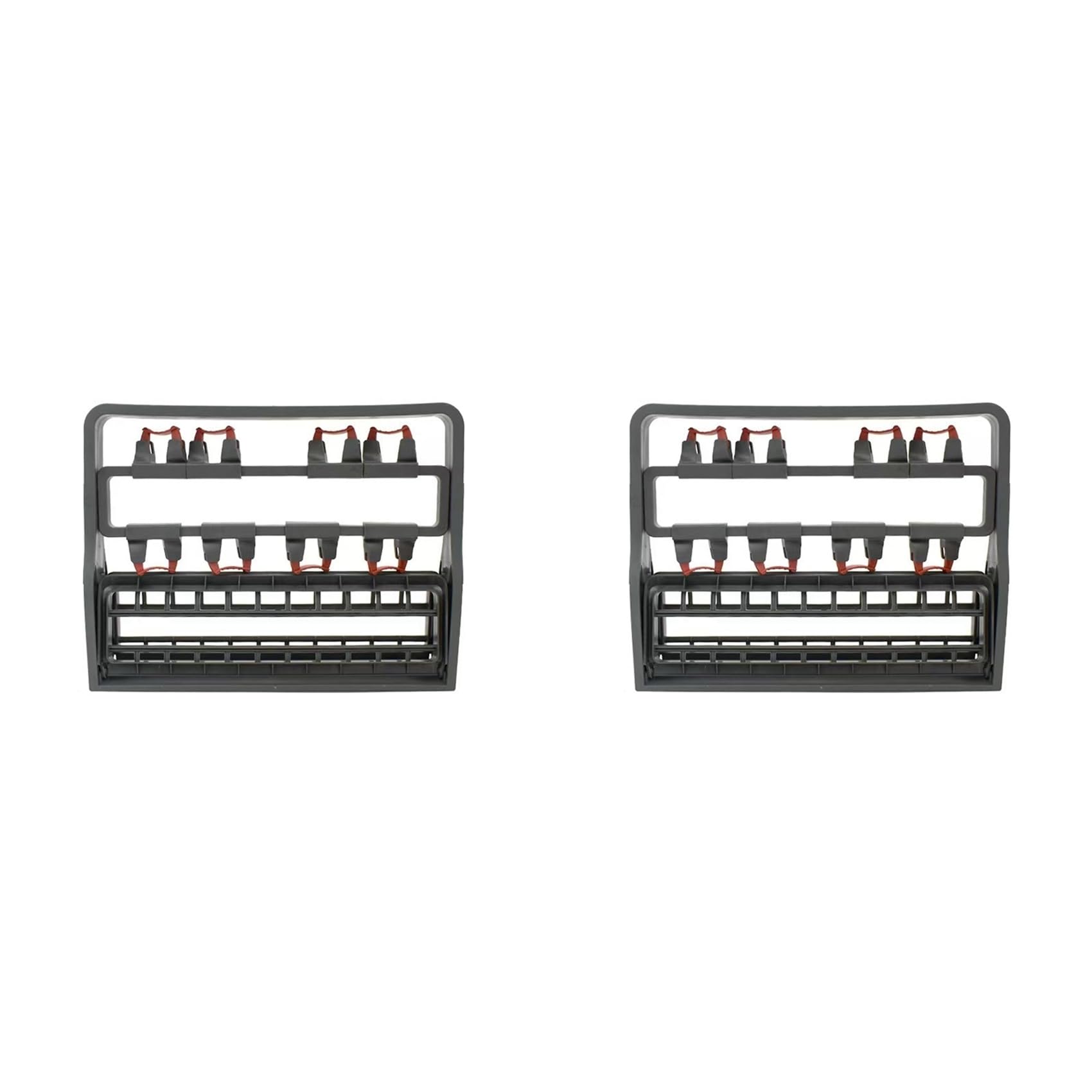 Hndhbfgrt 2X Dishwasher Glass Holder Dishwasher Glass Basket for Wine Glass and Stemwares with Flexible and Softgrip Designs