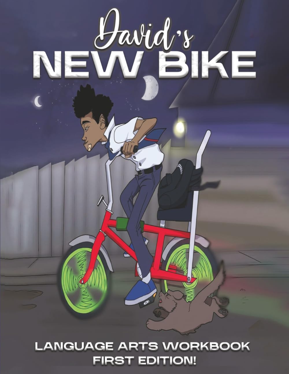 David's New Bike: Language Arts story and workbook