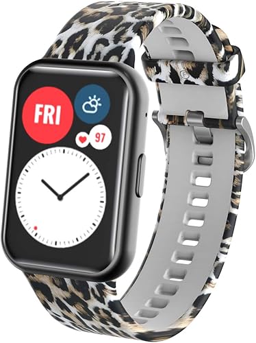 Miniatura 5 de Correa de repuesto para Huawei Watch Fit Band, de silicona suave, compatible con Huawei Watch Fit Smart Watch