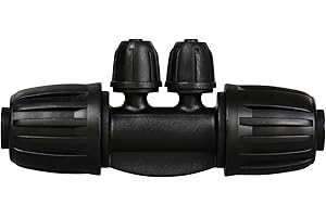 1/2 Inch Drip Irrigation Reducing Tee 4 Way (Pack of 10)