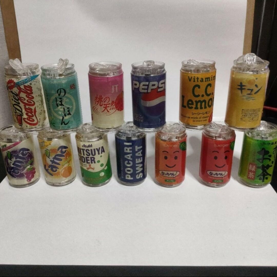 レトロ飲料缶トレーディングカード6枚セット Amazon.co.jp: レア物缶ジュースライター レトロライター 当時物