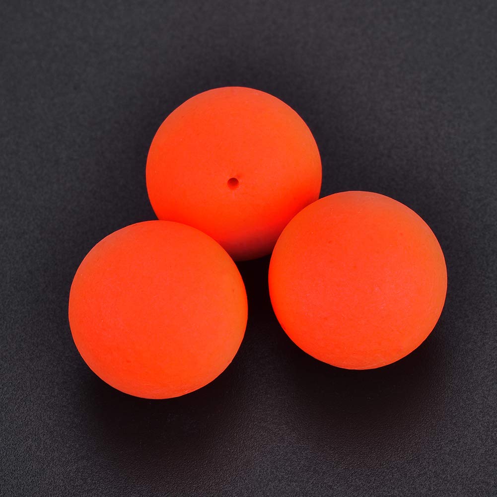 Drfeify EPS Foam Buoyancy Balls Fishing Floats Strike Indicators, 100Pcs Ultralight Colorful for Big Fish, Durable Multi-Purpose Fishing Accessories for Freshwater Saltwater Outdoor Activities